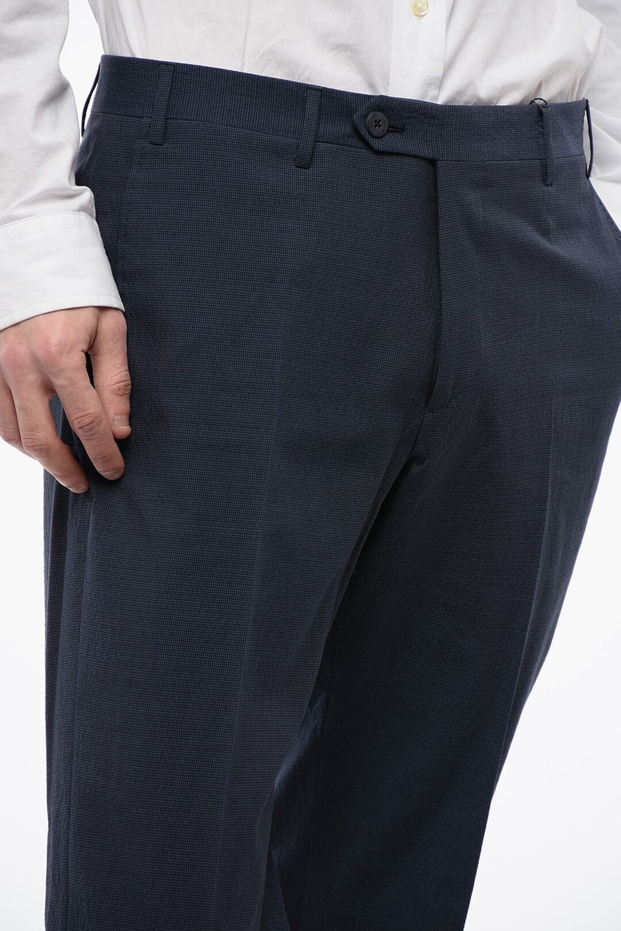 Corneliani 2405~Pants LEADER with Houndstooth Pattern, view 3