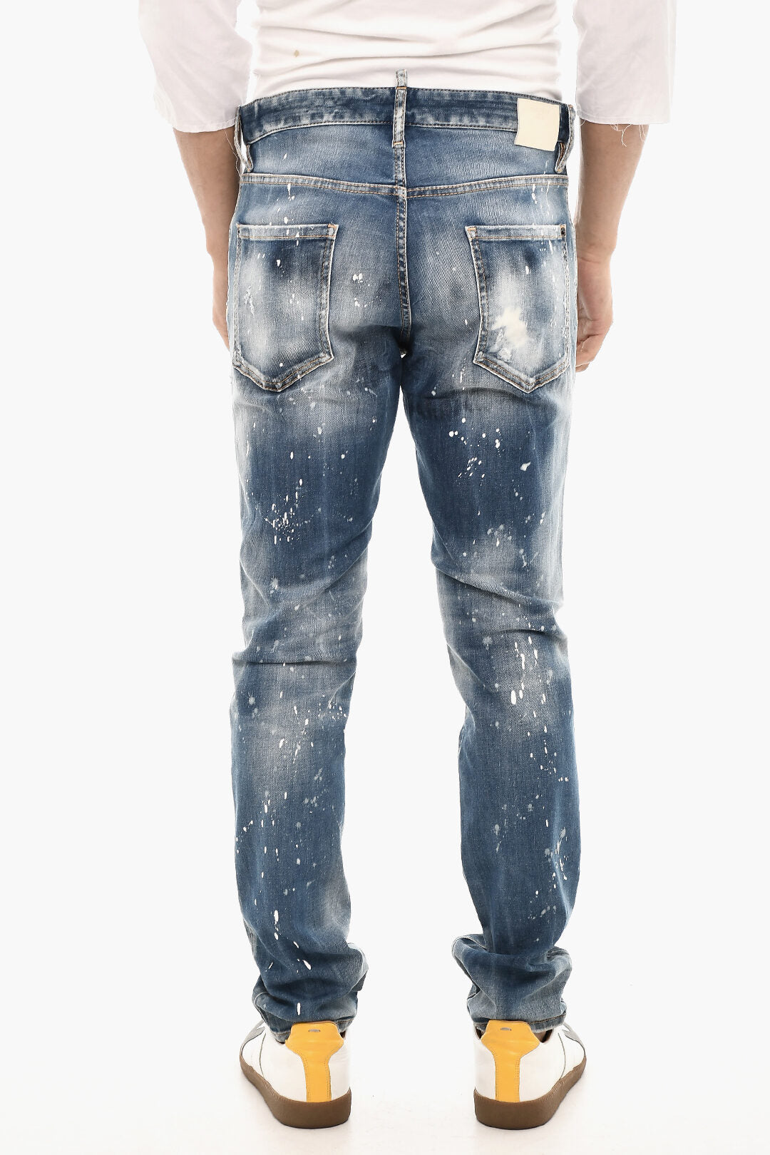 Dsquared2 2405~Regular-Fit Jeans with Splatter Effect 17 cm, view 2