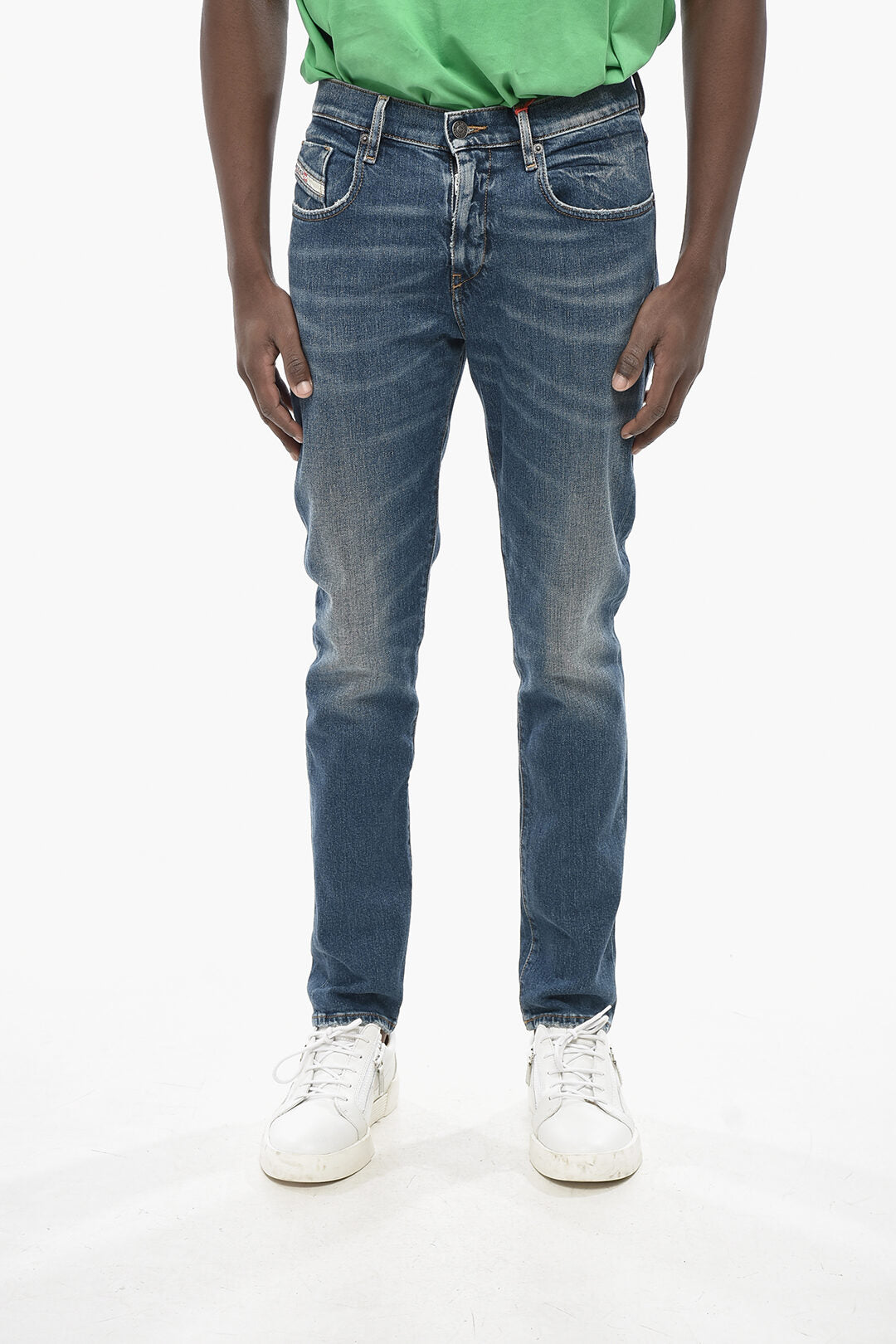 Diesel 2405~Slim-Fit Jeans 2019 D-STRUKT Mid Rise 16cm L32
