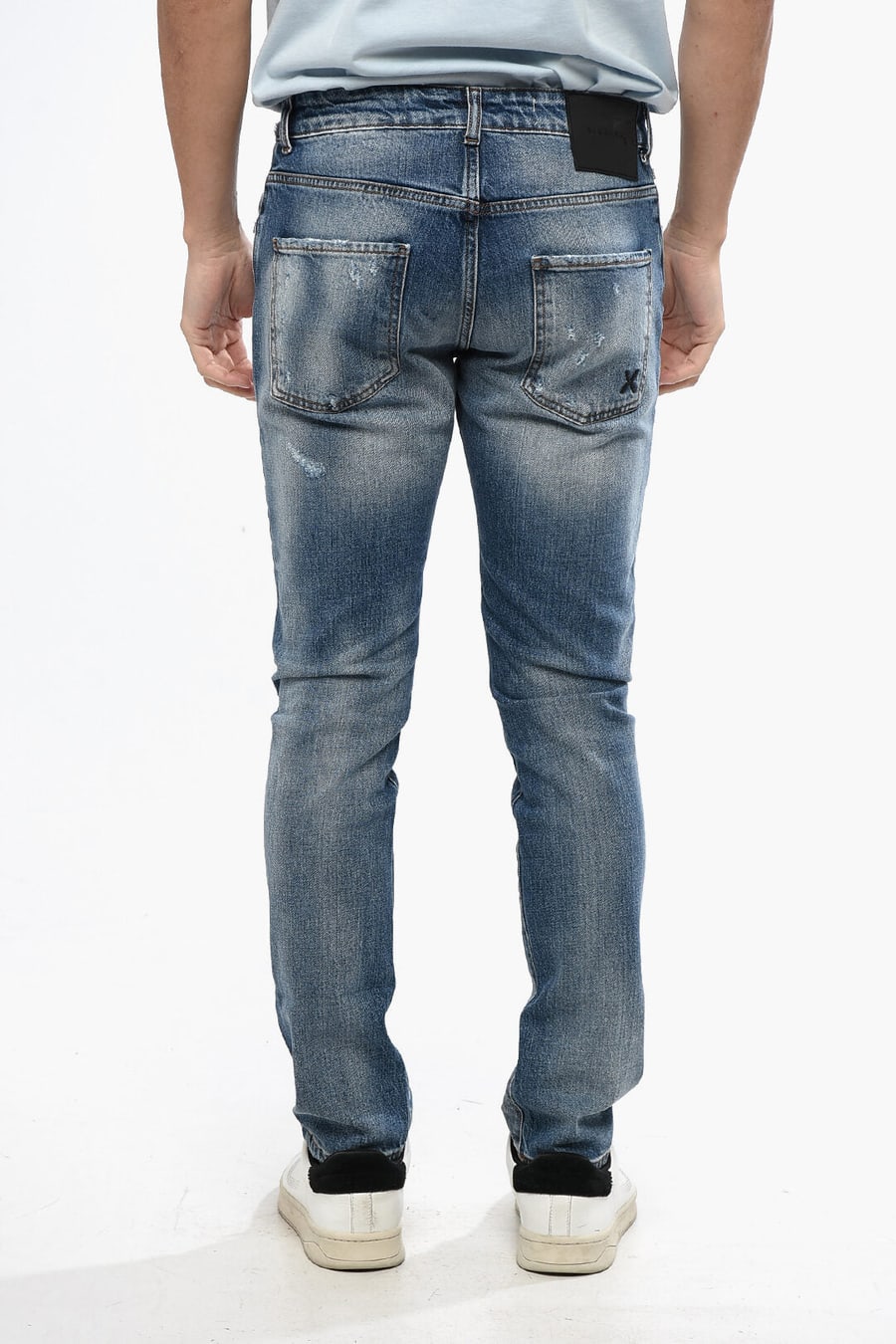 John Richmond 2405~Slim Fit Jeans AP Distressed Effect 16 cm