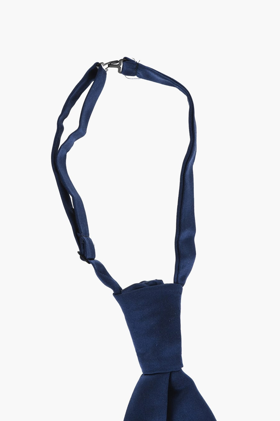 Corneliani 2405~Solid Satin Ascot Tie, view 2