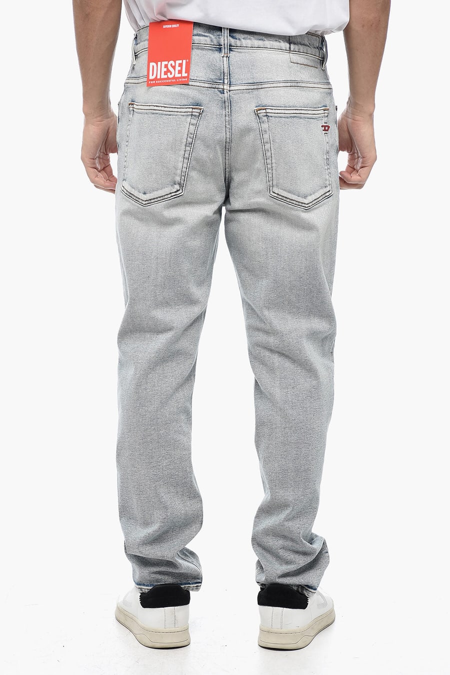 Diesel 2405~Tapered-Fit Jeans 2005 D-FINING with Light Wash L.32, view 2