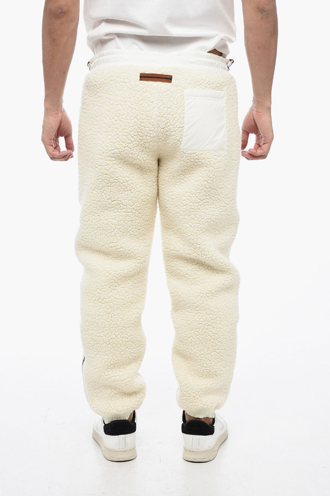 Ermenegildo Zegna 2405~Wool Pile-Borg Quilted Trousers with Zip