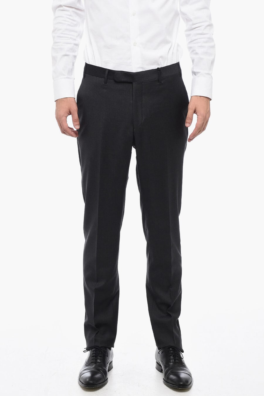 Corneliani 2470~CC COLLECTION Virgin Wool Trousers REFINED