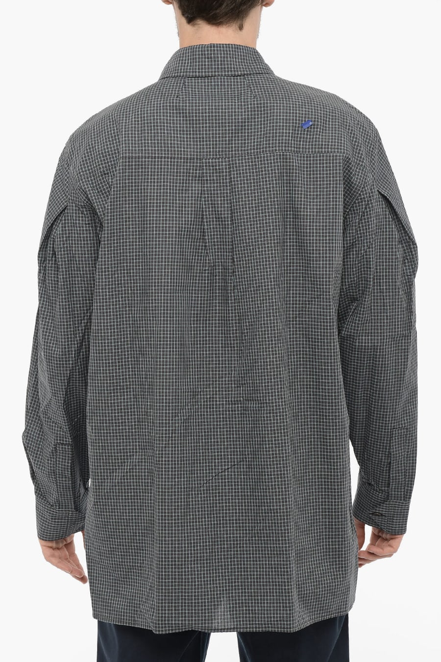 Ader Error 2470~Checked Shirt with Hidden Button Placket