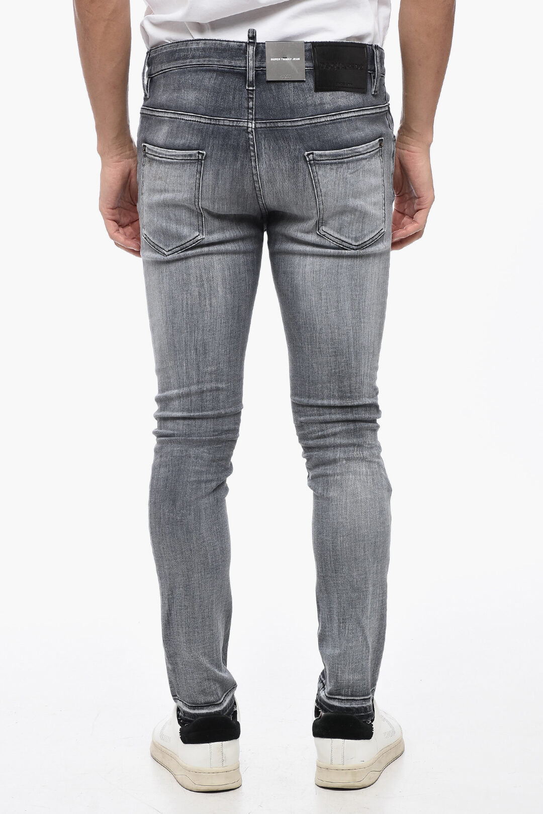 Dsquared2 2470~Jeans with Frayed Hem SUPER TWINKY 14cm, view 2