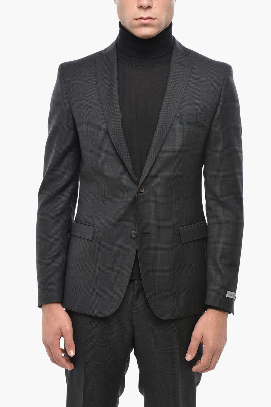 Nino Danieli 2470~Virgin Wool Suit with Check Pattern