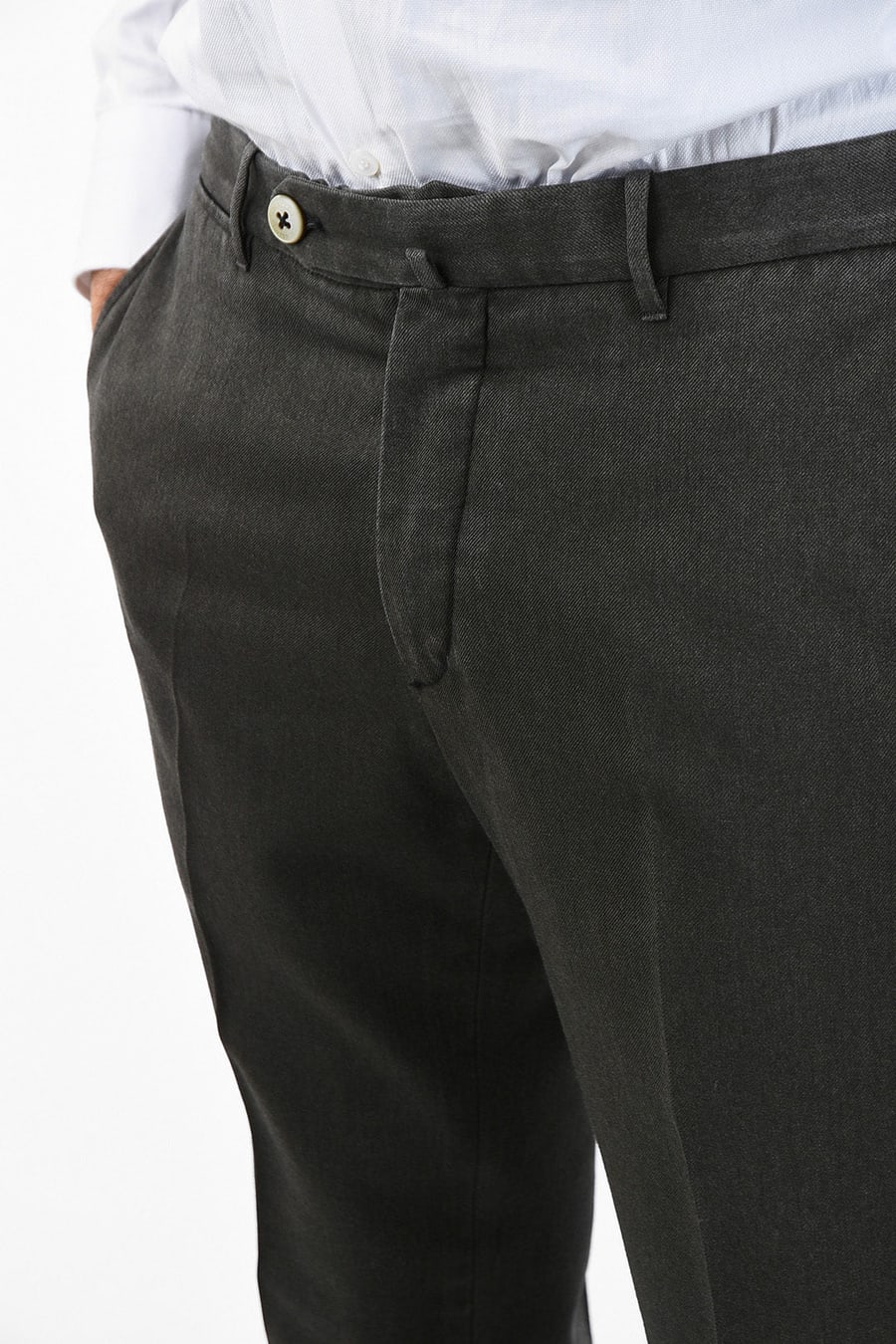Corneliani 2470~Wool Chinos, view 2