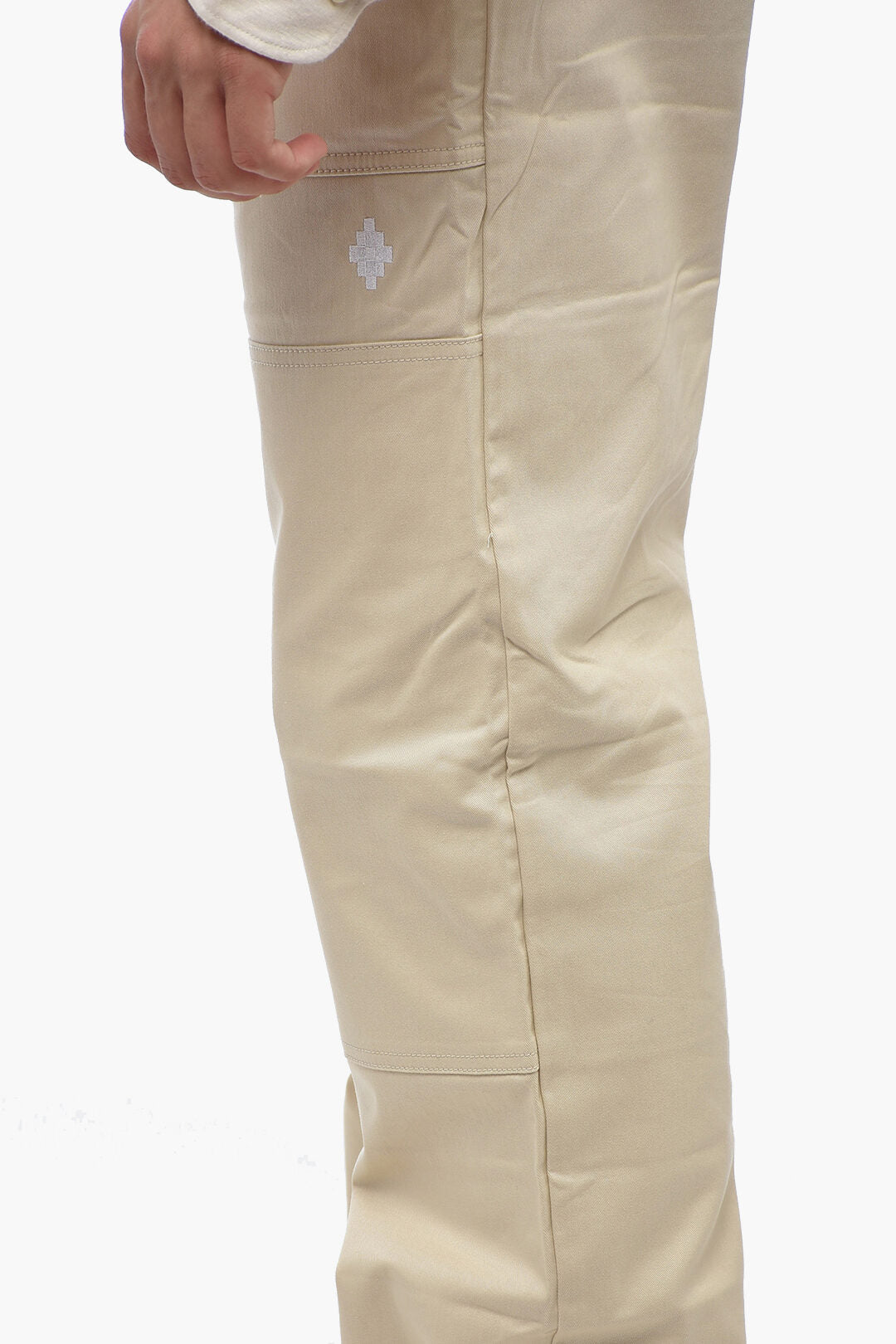 Marcelo Burlon 2500~Cotton Chino Pants CROSS, view 2