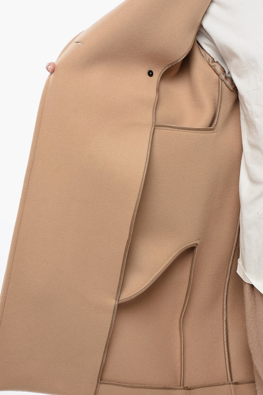 Jil Sander 2500~Double-Breasted Wool Coat, view 2