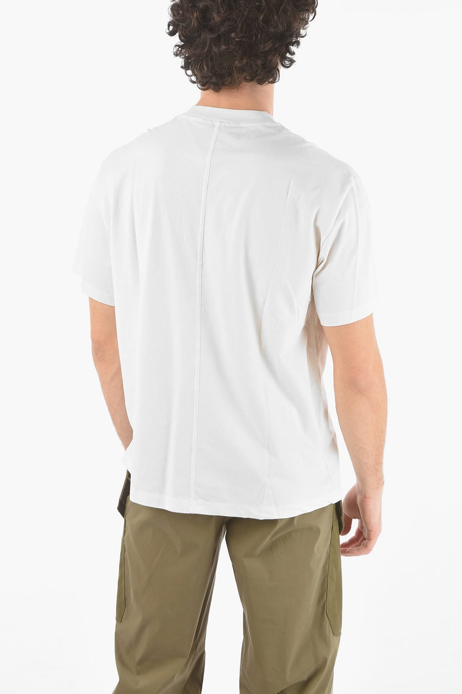 Neil Barrett 2500~JAMES HARDEN x NEIL BARRETT Crewneck T-Shirt with Printed Logo, view 2