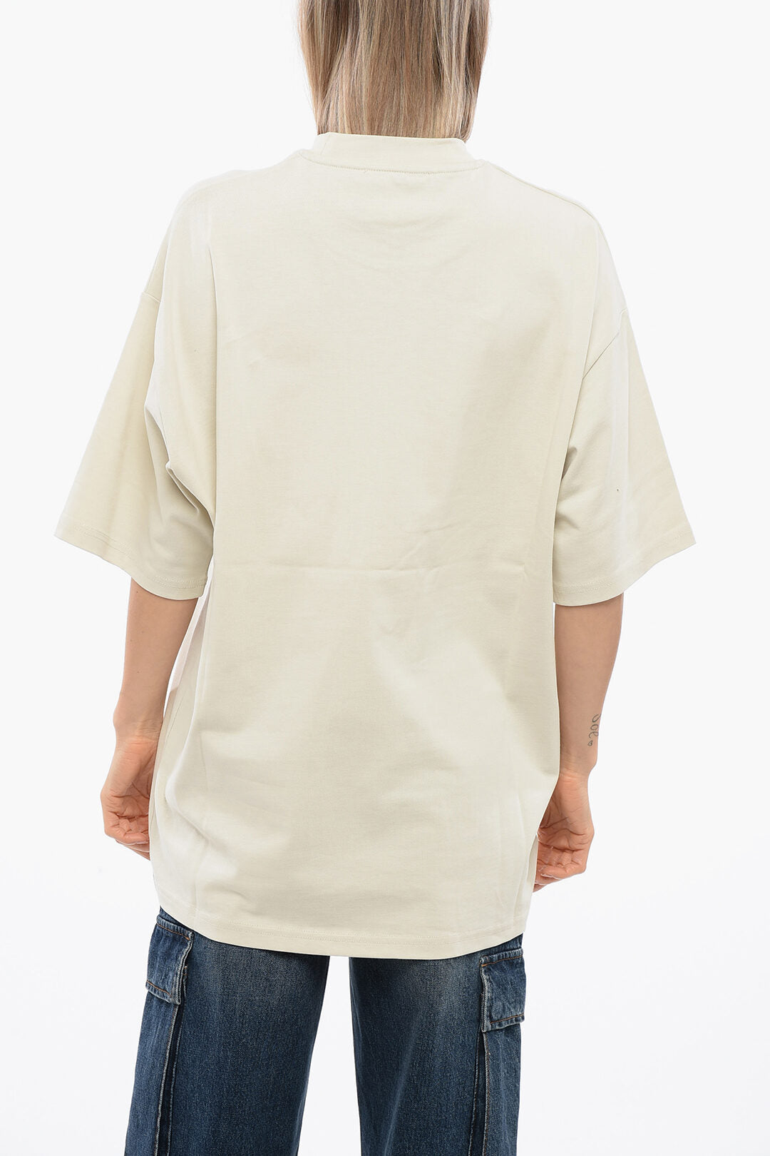 John Richmond 2500~Oversized T-Shirt PELAC with Contrast Print, view 2