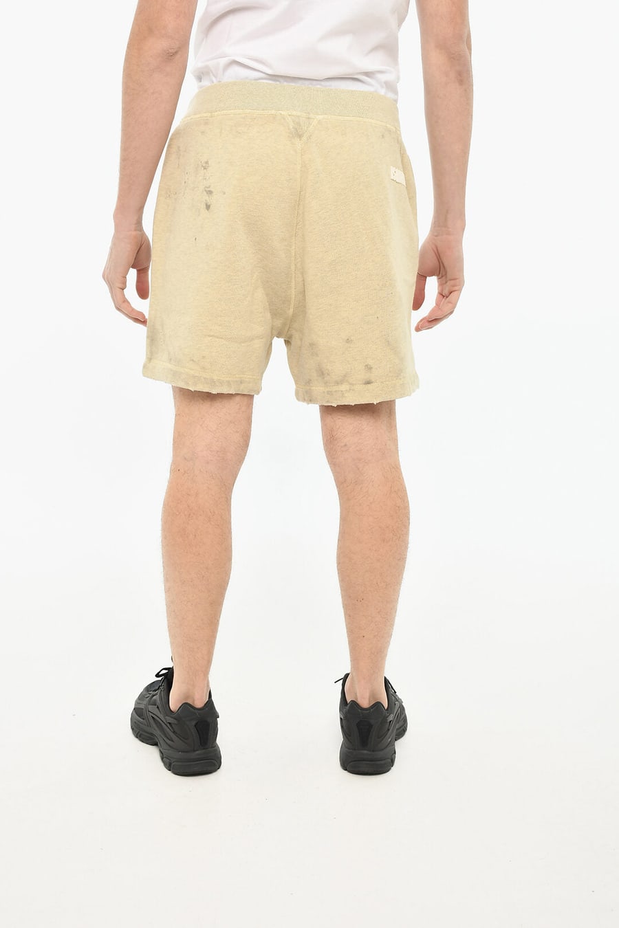 Dsquared2 2500~Solid-Color Cotton Shorts, view 2