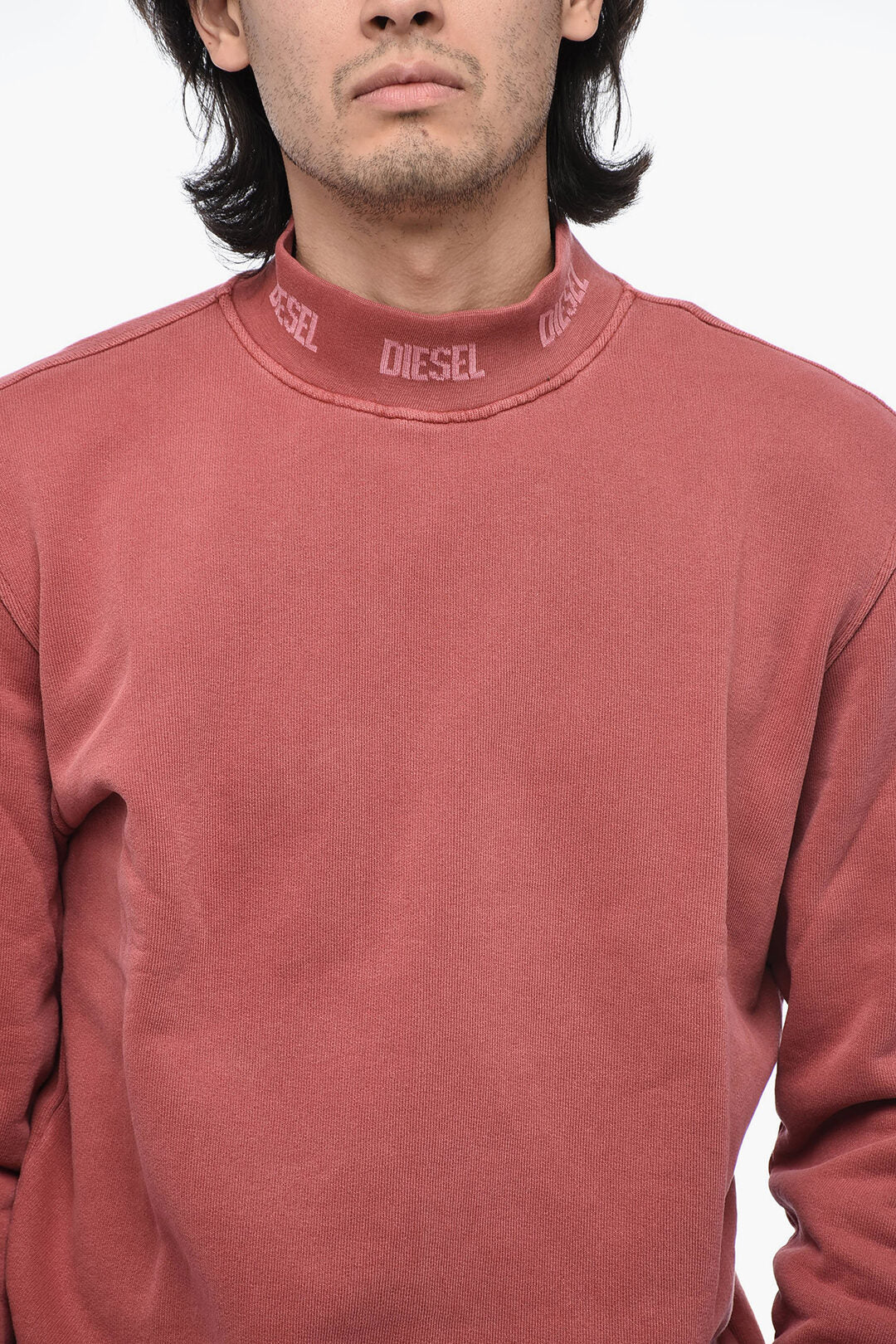 Diesel 2550~Crewneck Sweatshirt S-NORIS-JAC with Logo, view 2
