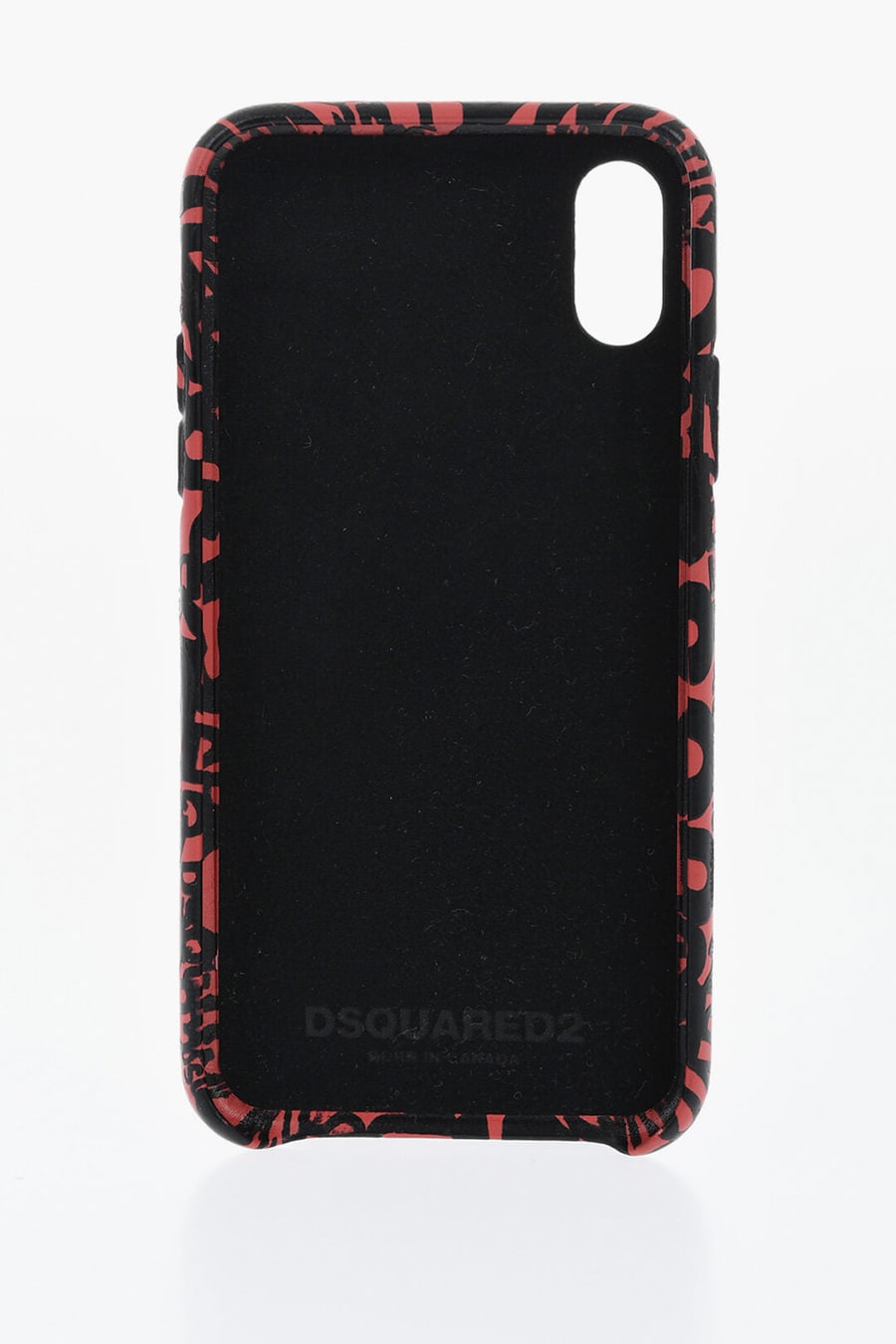 Dsquared2 2550~Eco-Leather IPhone X Case with Monogram Pattern, view 2
