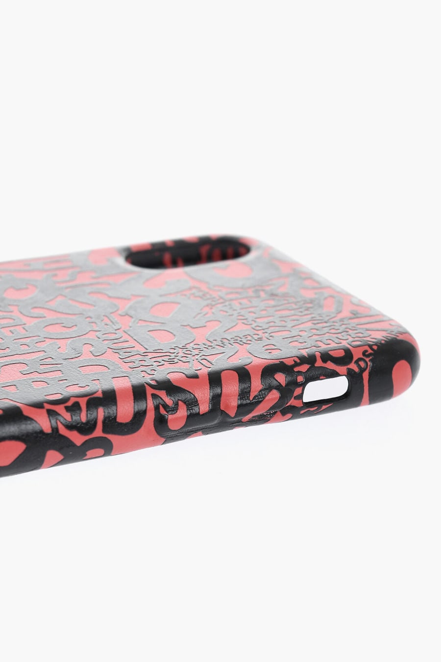 Dsquared2 2550~Eco-Leather IPhone X Case with Monogram Pattern, view 3