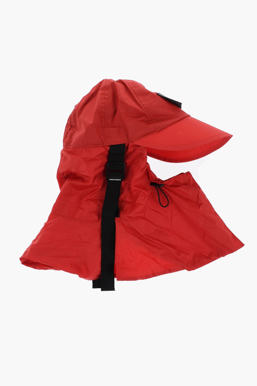 Dsquared2 2550~Nylon Sahara Hat with Logo Patch