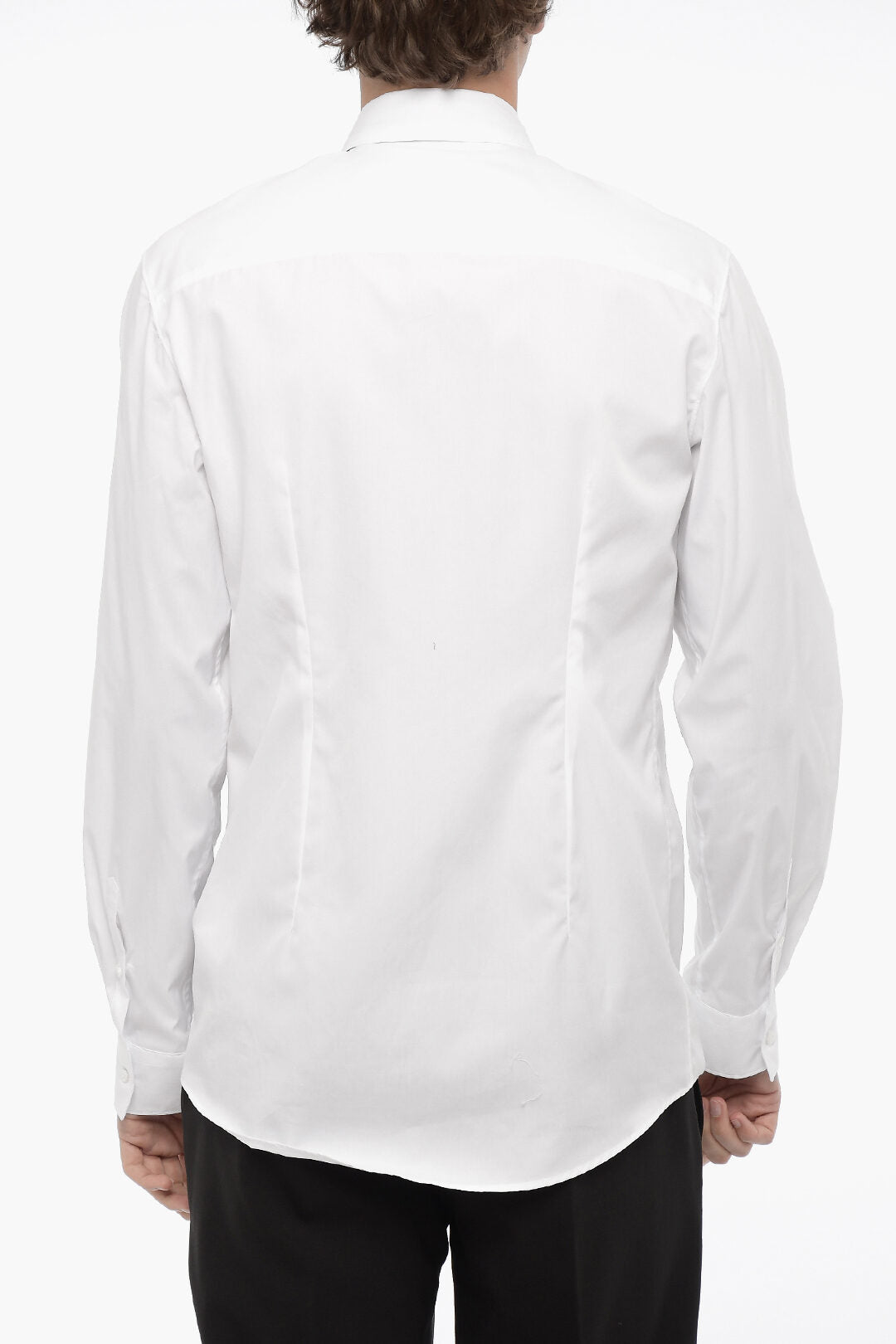 Neil Barrett 2550~Poplin DI Cotton Loose-Fit Shirt, view 2