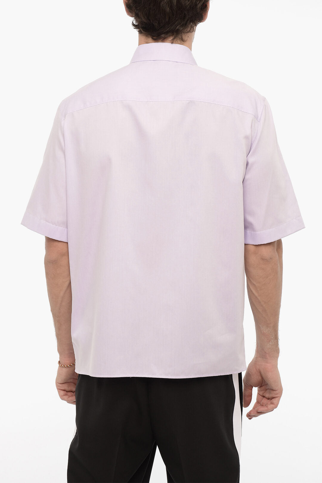 Neil Barrett 2550~Short-Sleeve Shirt FAIRISLE THUNDERBOLT, view 2
