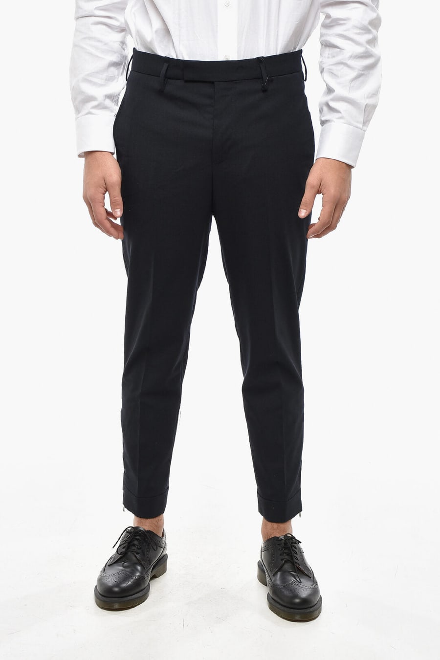 Neil Barrett 2550~Slim Trousers JAMIE with Zip at Hem