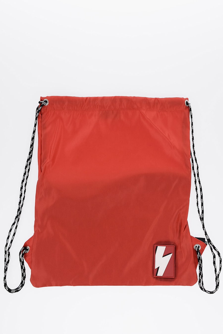 Neil Barrett 2550~Solid-Colour Nylon Bag with Monogram