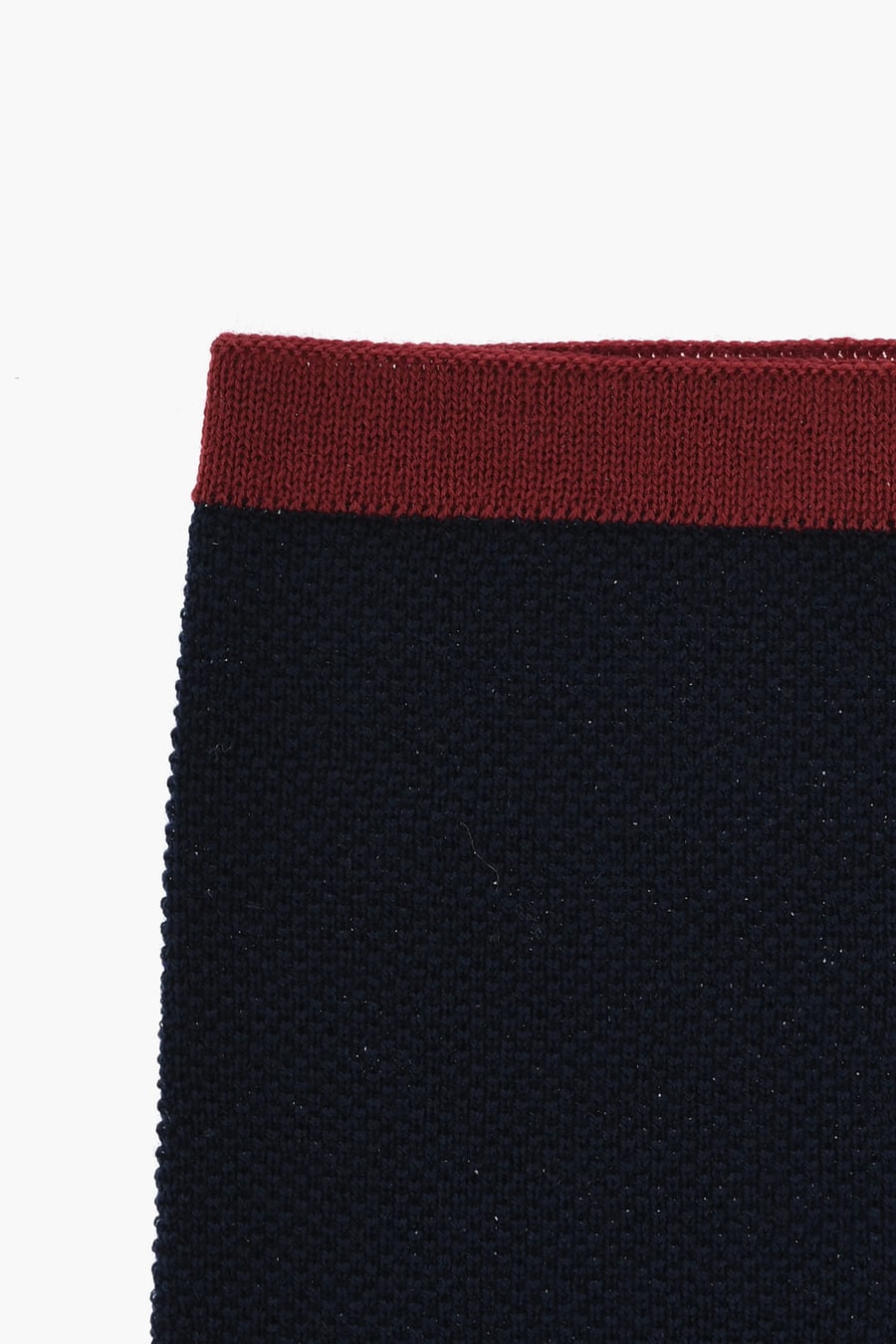 Corneliani 2550~Wool Pocket Square with Contrast Border, view 3