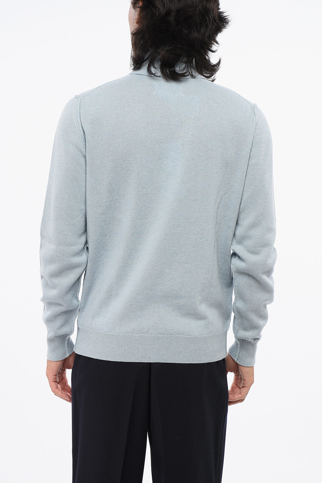 Maison Margiela 2750~MM4 Pure Cashmere Turtleneck Sweater