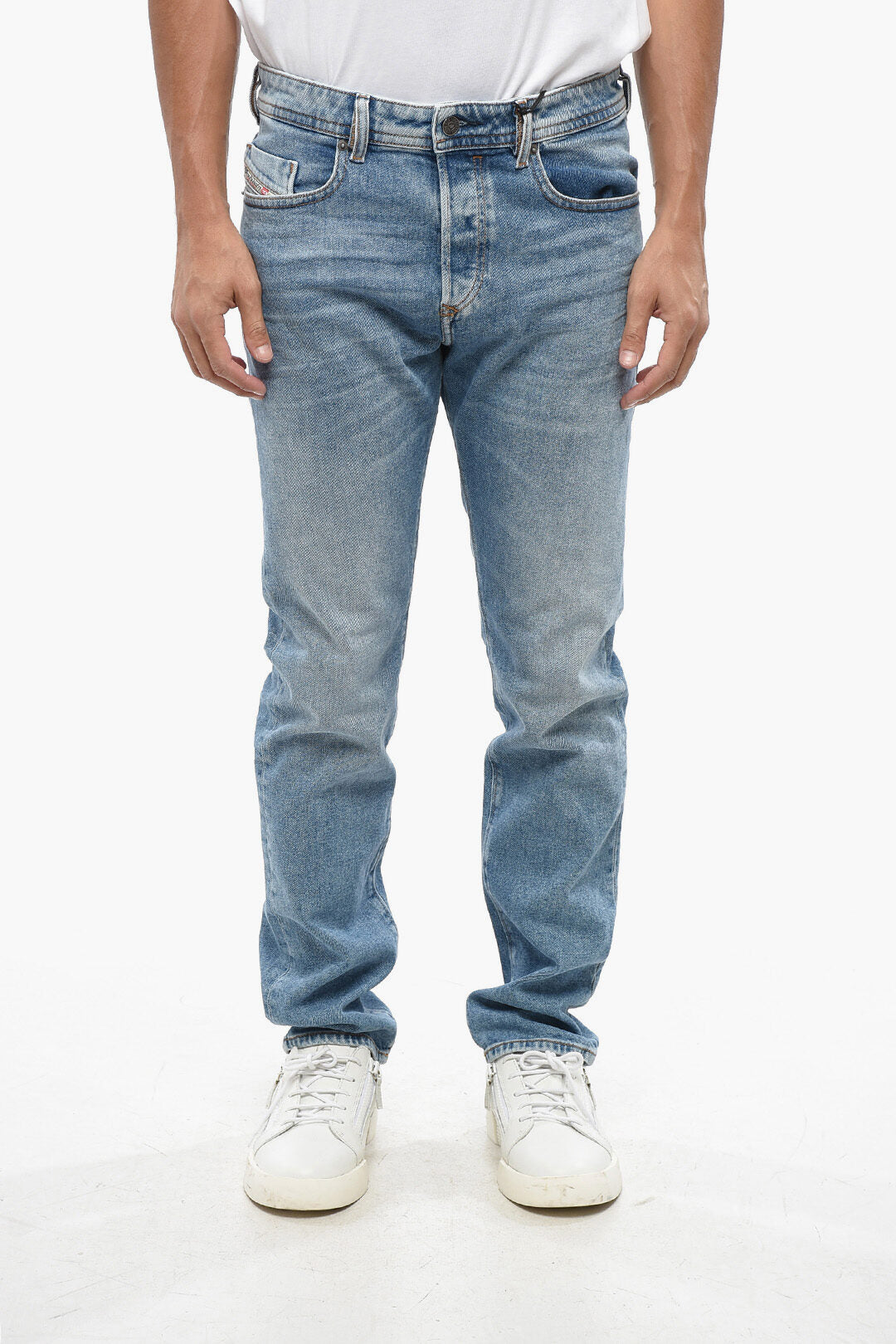 Diesel 2750~Tapered Fit Jeans BUSTER with Belt Loops 18cm