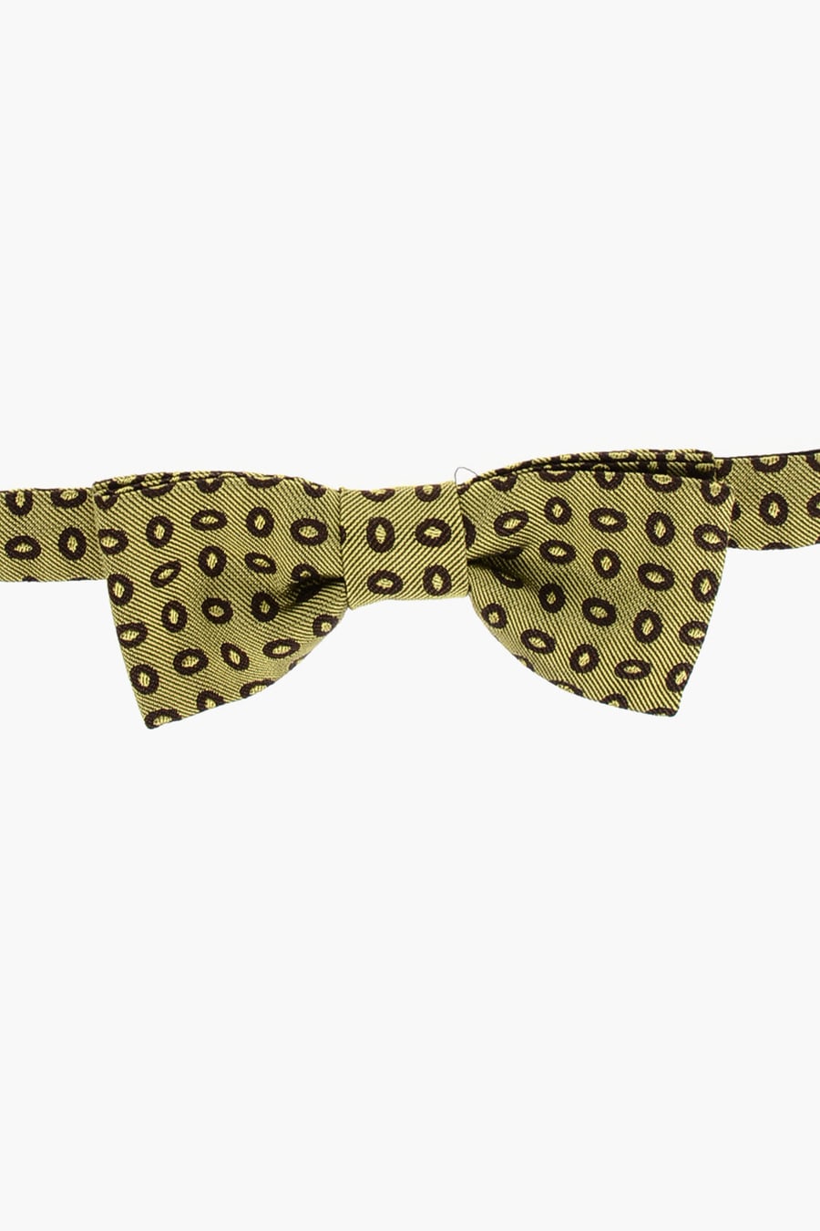 Corneliani 2850~CC COLLECTION Silk-Blend Bow Tie with Polka Dot Pattern