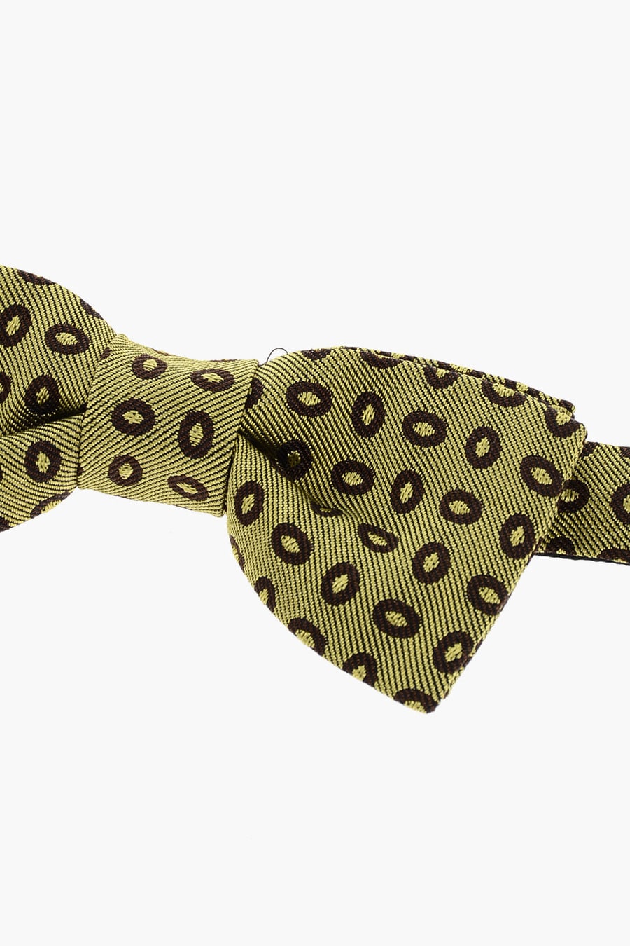 Corneliani 2850~CC COLLECTION Silk-Blend Bow Tie with Polka Dot Pattern, view 2