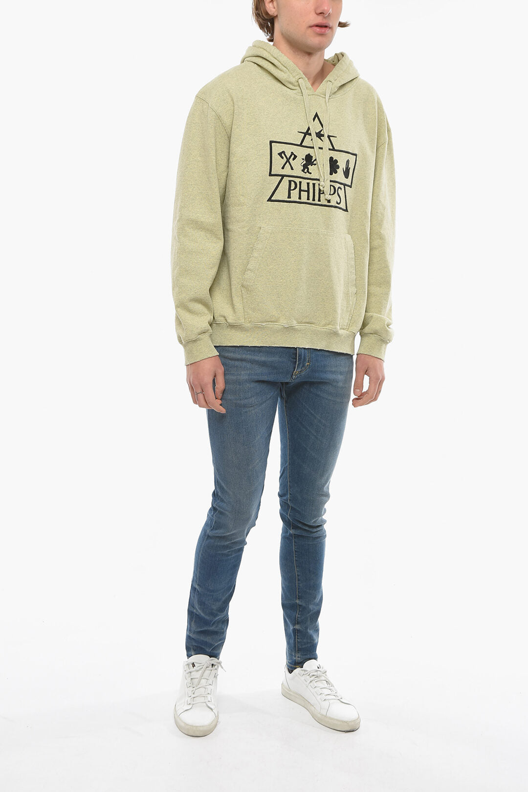 Phipps 2850~Fleece Hoodie PIRAMID Embroidered