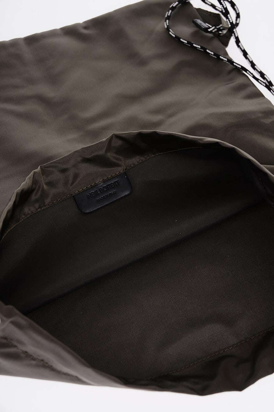 Neil Barrett 2850~Solid-Colour Nylon Bag, view 3