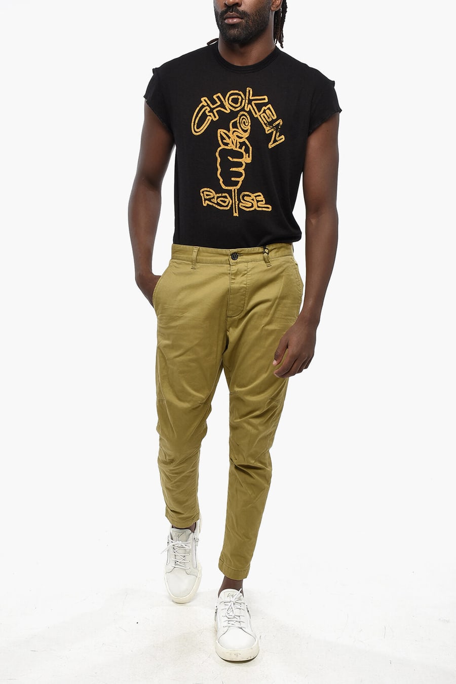 Dsquared2 2850~Stretch Cotton Chino Pants SEXY FIT, view 4