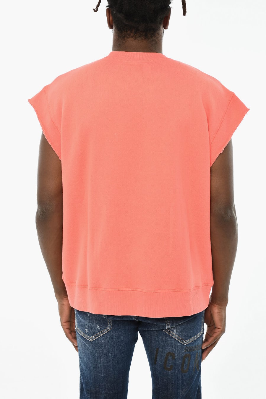 Dsquared2 2950~Printed Cotton Tank Top, view 2