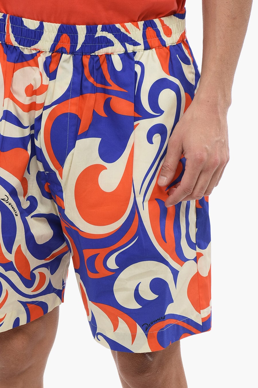 Dsquared2 2950~Printed Shorts BEACH WAVES, view 3