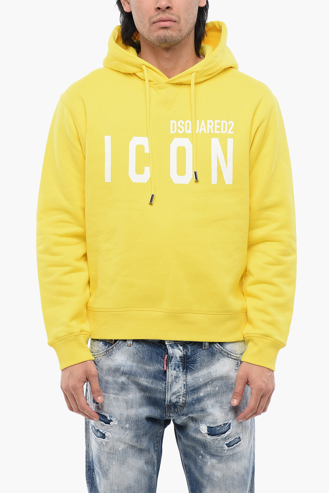 Dsquared2 3000~Printed Hooded Sweatshirt ICON