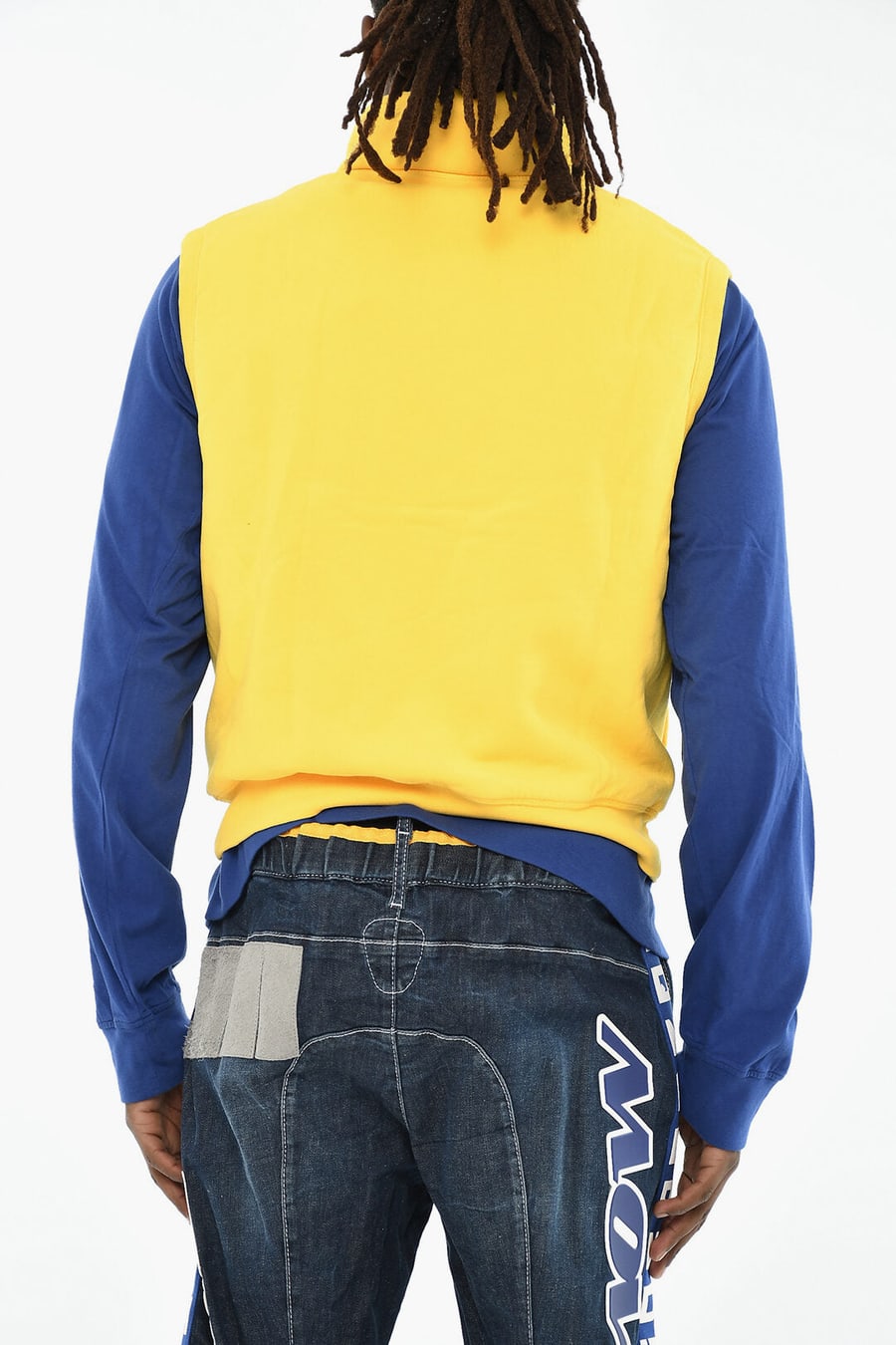 Dsquared2 3000~Sleeveless Sweatshirt with Embossed Monogram, view 2