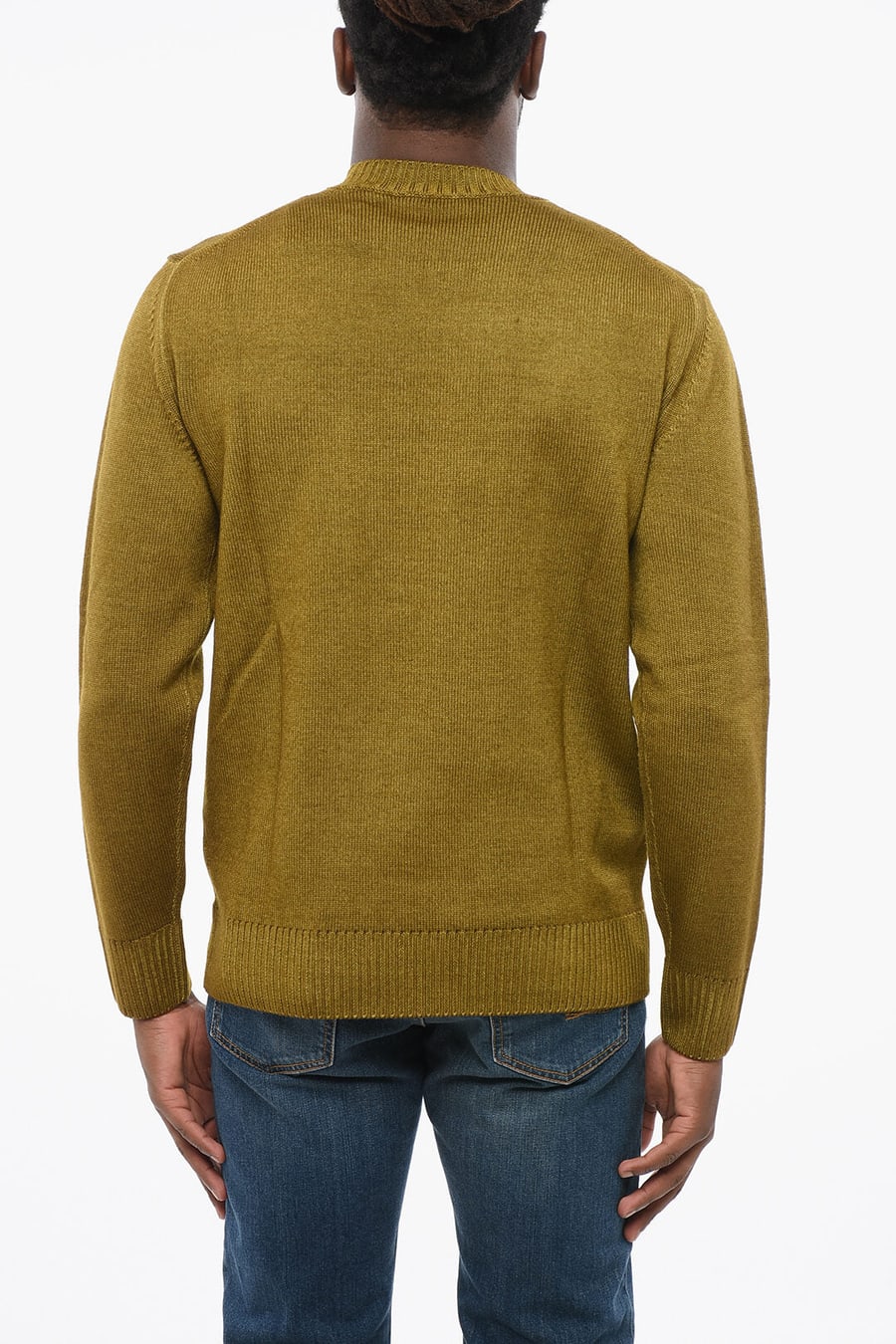 Altea 3000~Virgin Wool Crew-Neck Sweater, view 2