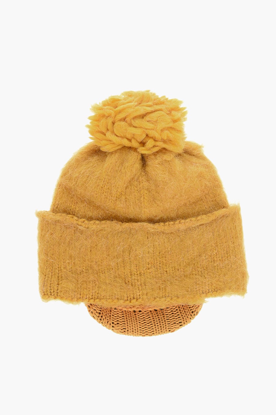 Dsquared2 3000~Wool-Blend Beanie with Visor, view 3