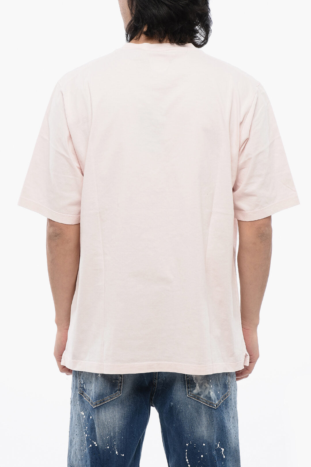 Dsquared2 3050~Crewneck Cotton T-Shirt CUPID'S CLUB, view 2