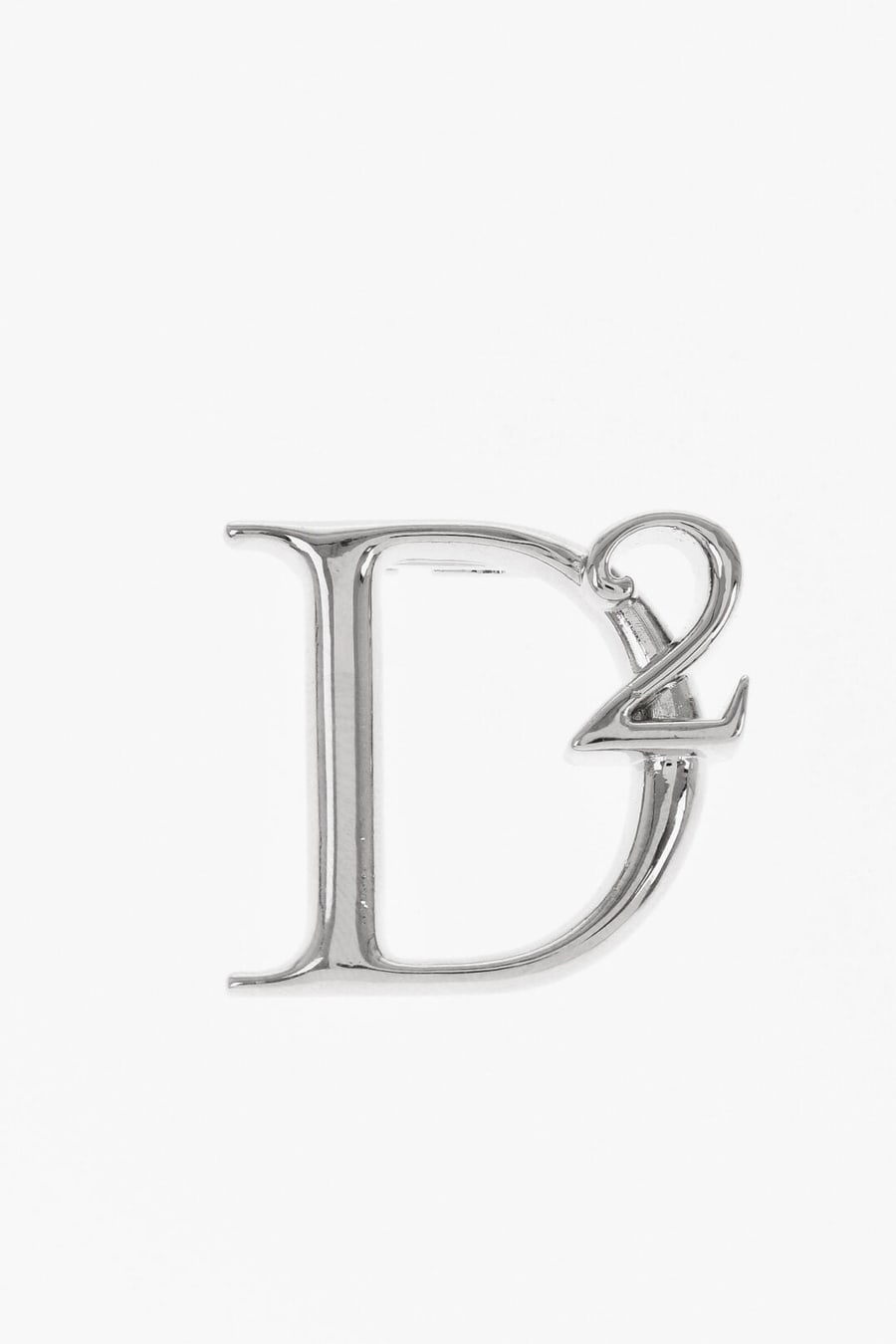 Dsquared2 3050~Monogram Pin with Silver-Tone Effect