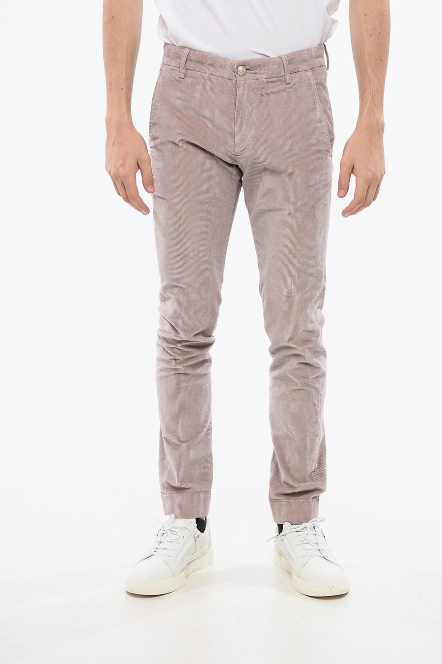 Handpicked 3050~Ribbed Velour Trousers MANTOVA with 4 Pockets