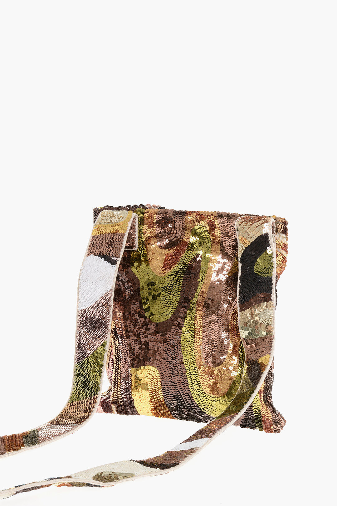 Dsquared2 3250~Camouflage Sequin Shoulder Bag, view 2