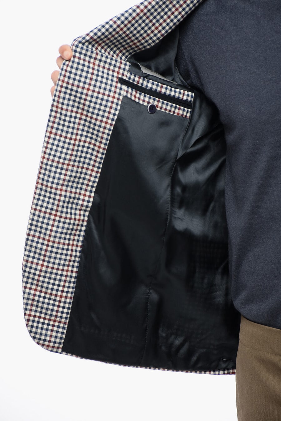 Nino Danieli 3250~Checked Wool Blazer