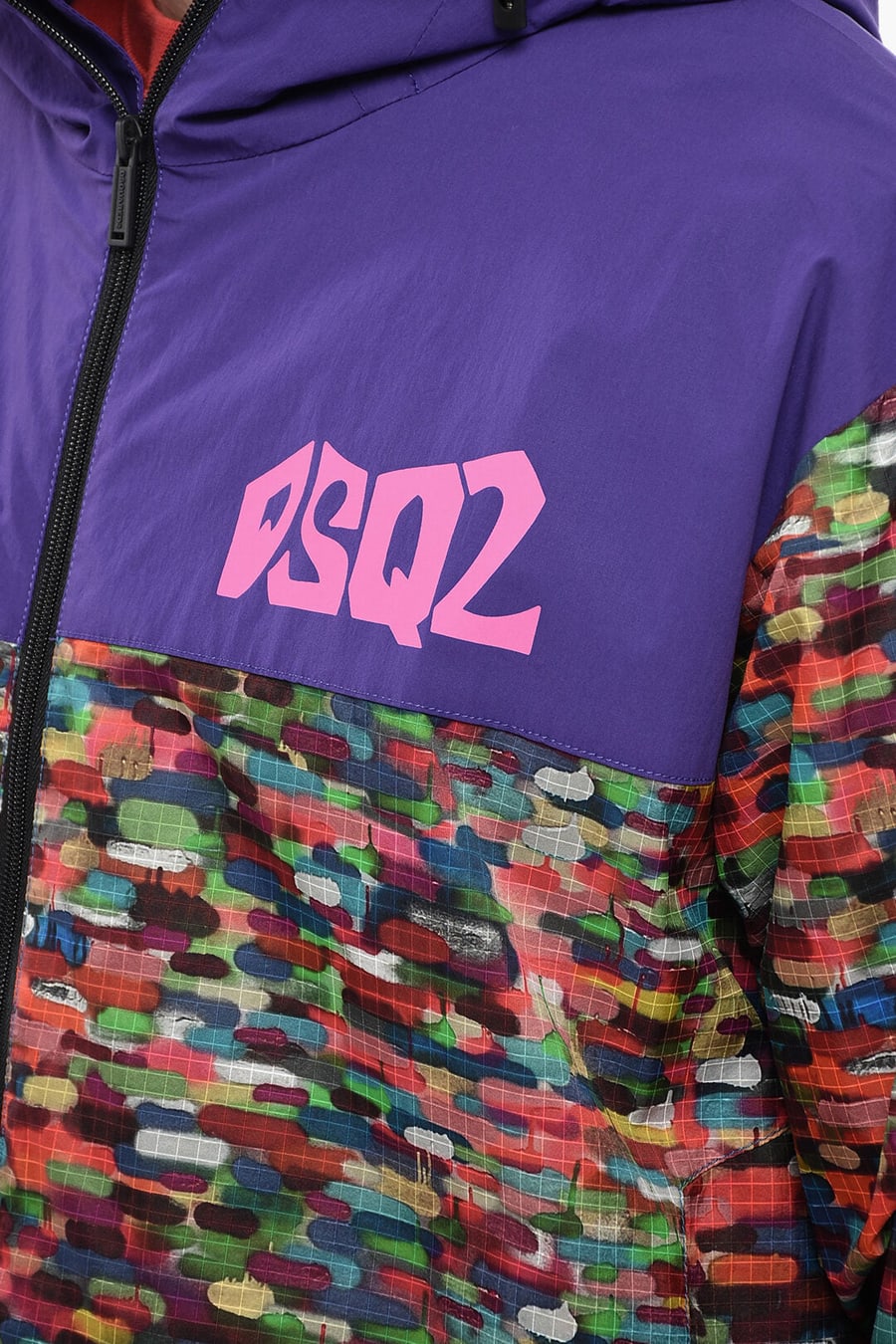 Dsquared2 3250~Windbreaker DEAN with Multicolor Pattern, view 3