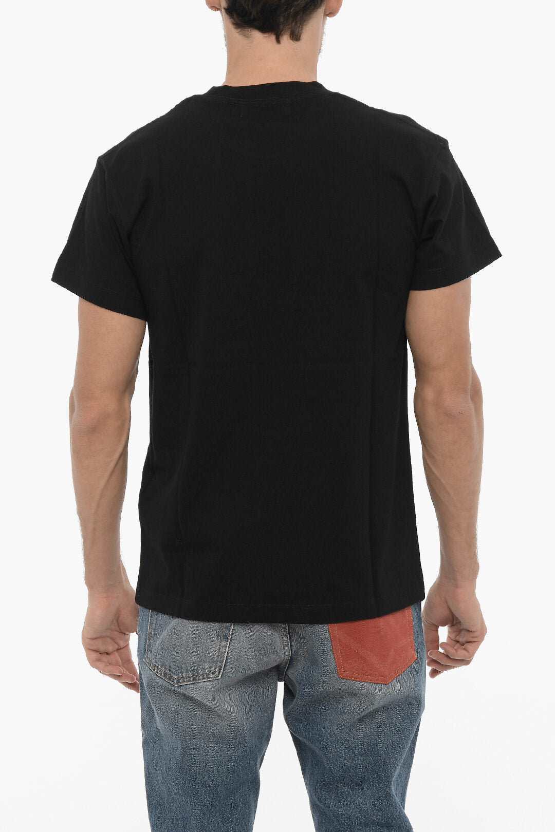 Ambush 3500~Crewneck Cotton-Jersey T-Shirt with Contrast Print, view 2