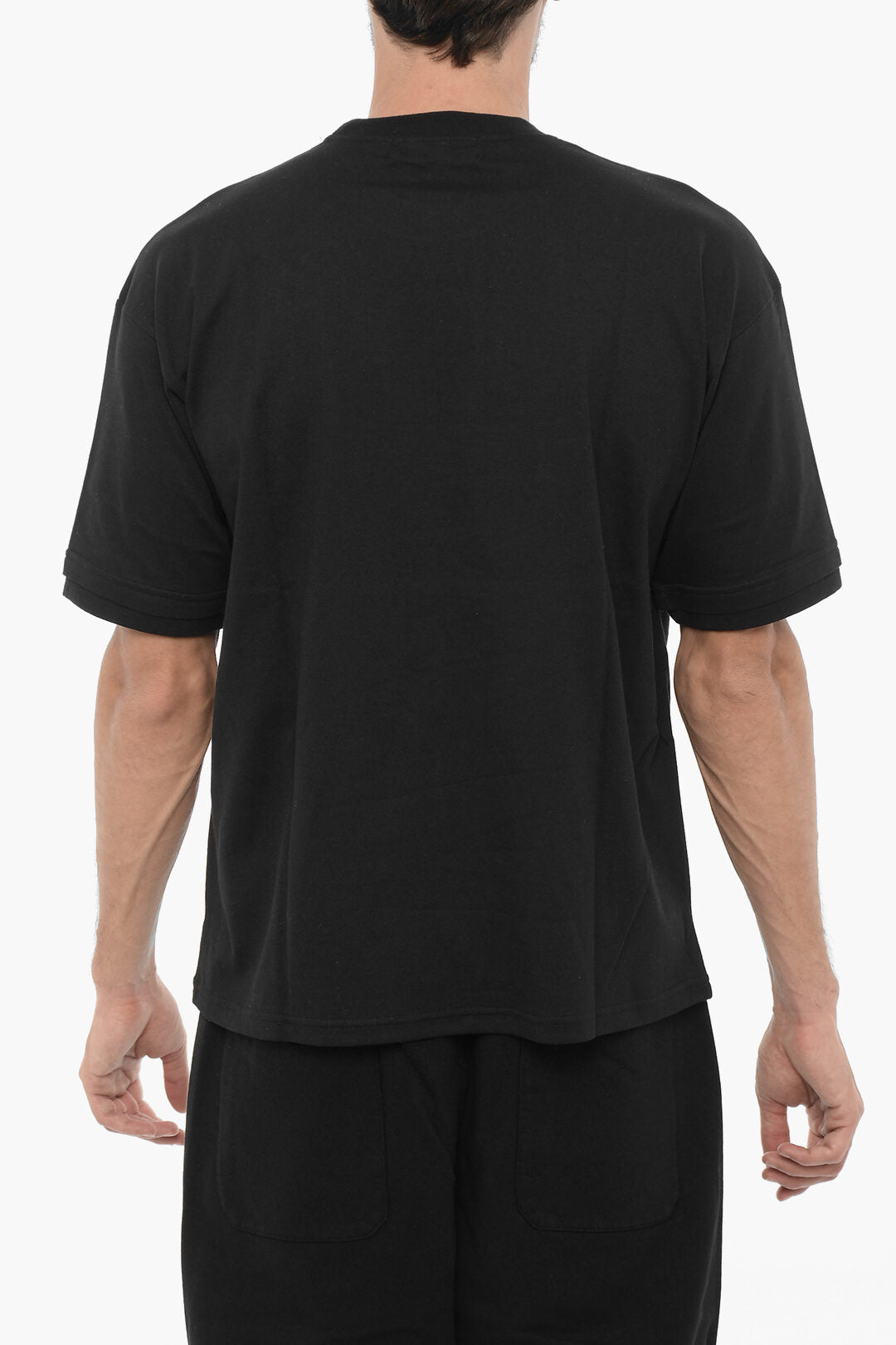 Ambush 3500~Crewneck Solid-Color T-Shirt with Silver Chain, view 2