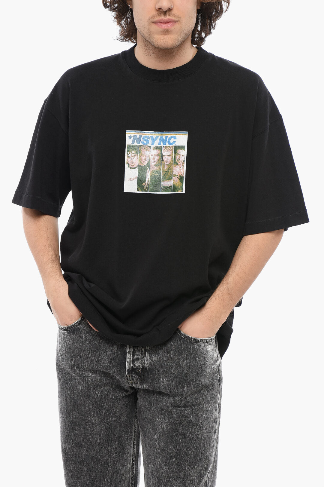 1989 Studio 3500~Crewneck T-Shirt NSYNC ALBUM printed
