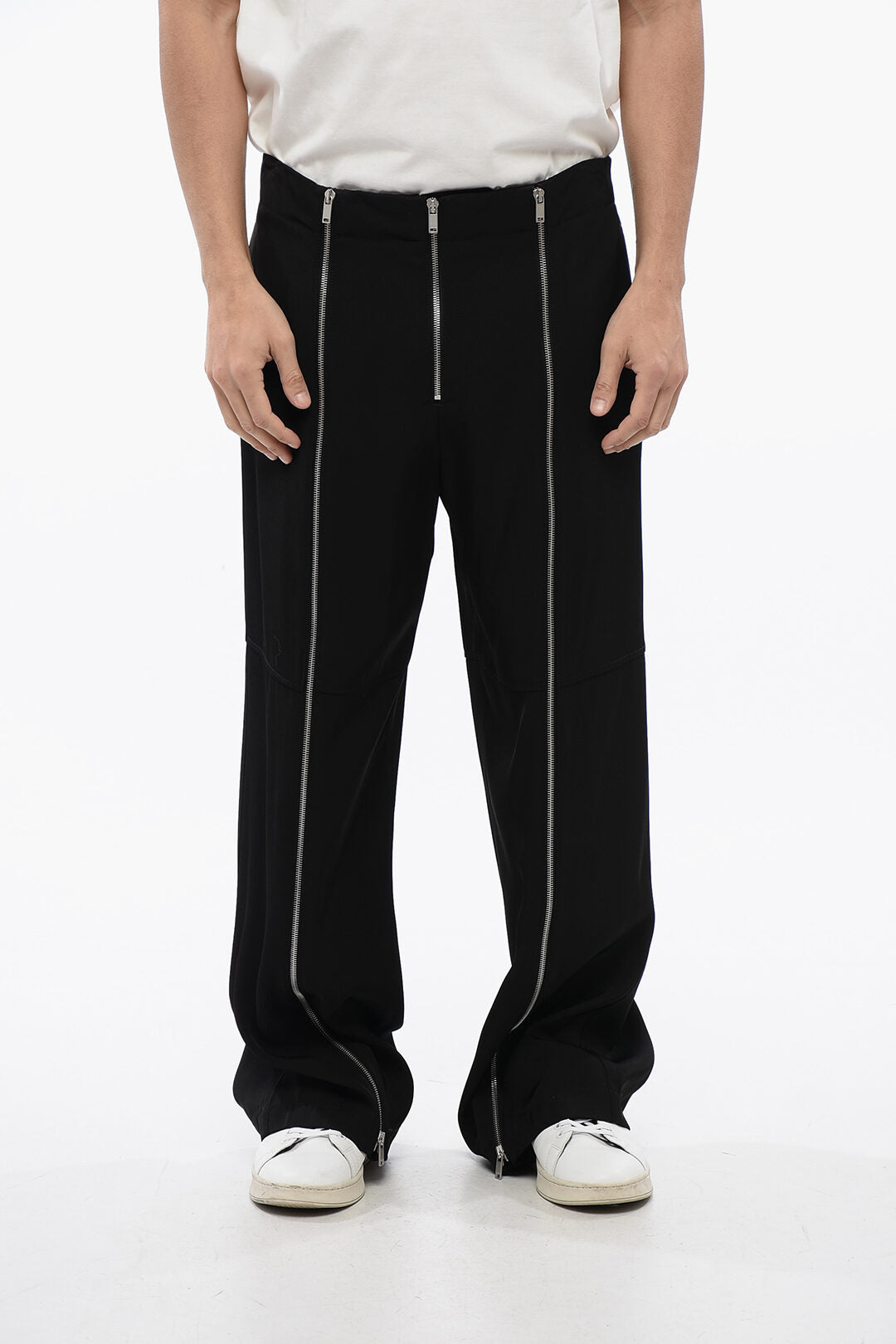 Jil Sander 3500~High-Waist Trousers With Zip