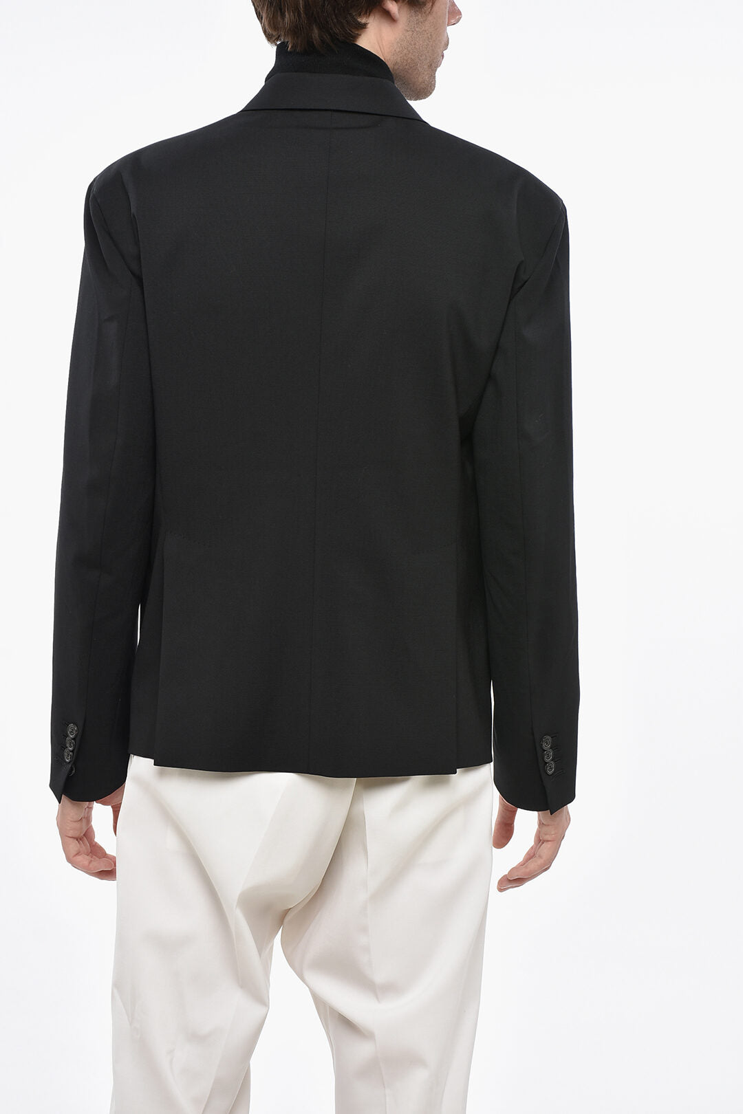 Dsquared2 3500~ICON Virgin Wool Jacket WORK with Metal Detail, view 2